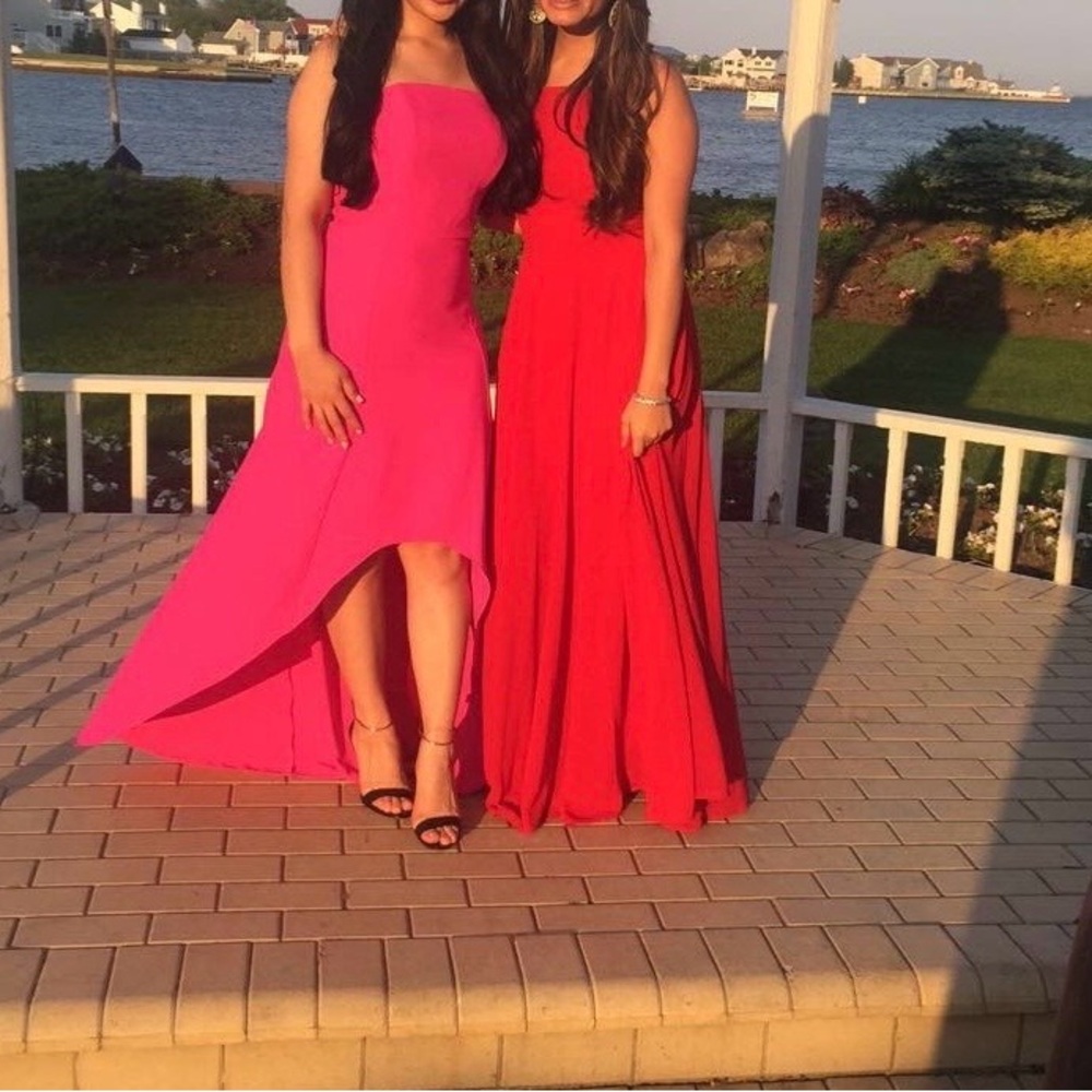 Red Lulus Bridesmaids dress
